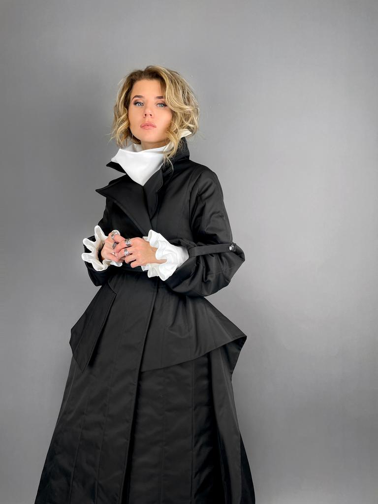 Зимнее пальто (черный)