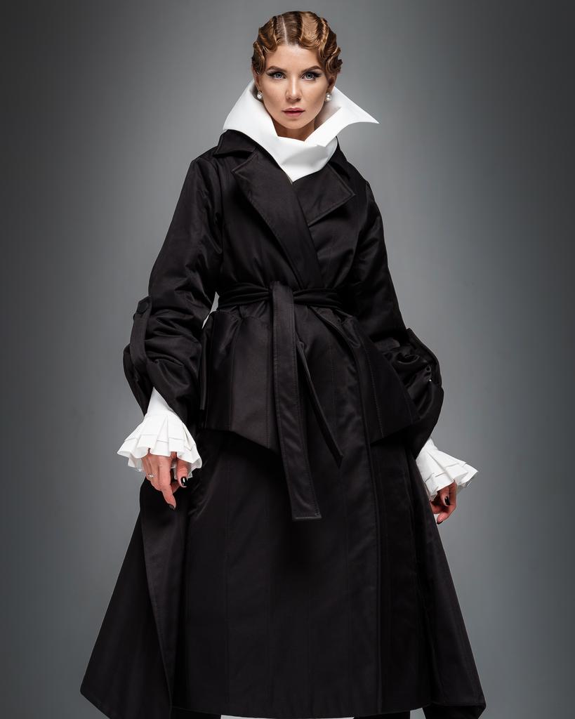 Зимнее пальто (черный)