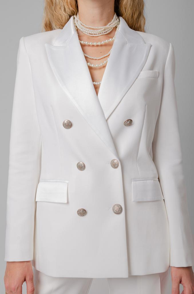 Жакет "Смокинг" (белый)