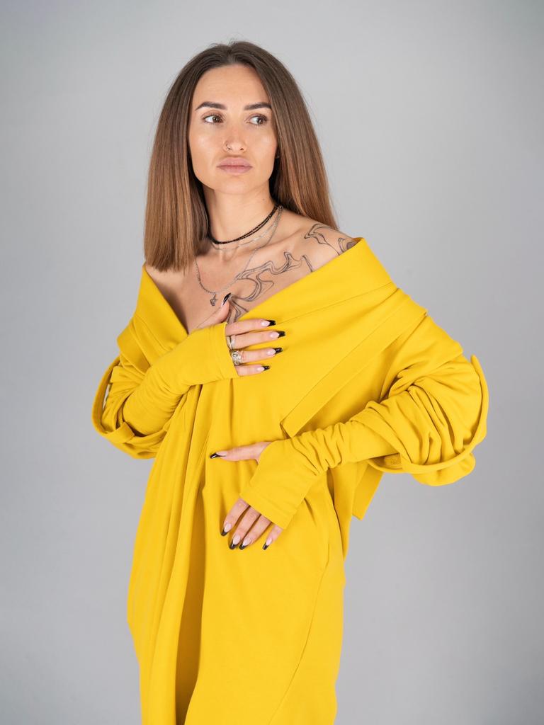 Кардиган (горчичный)