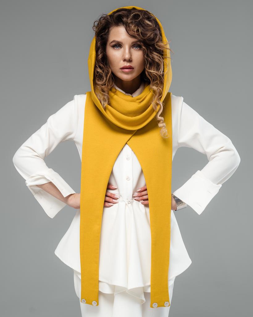 Снуд  (горчичный)