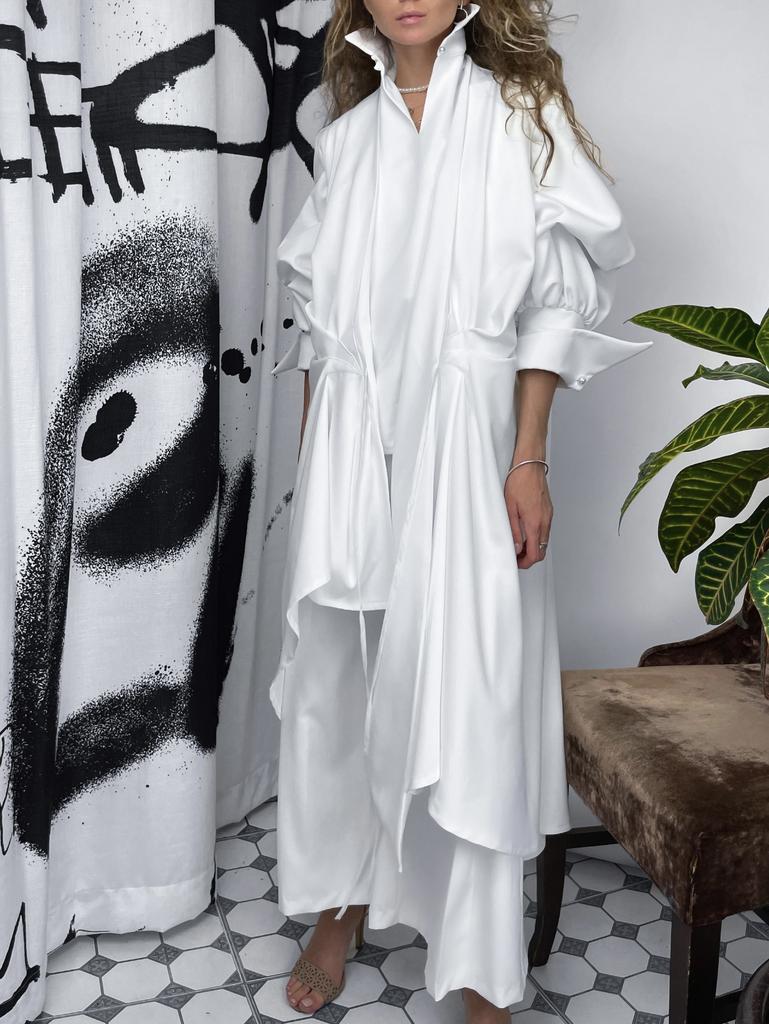 Платье + блузка + брюки