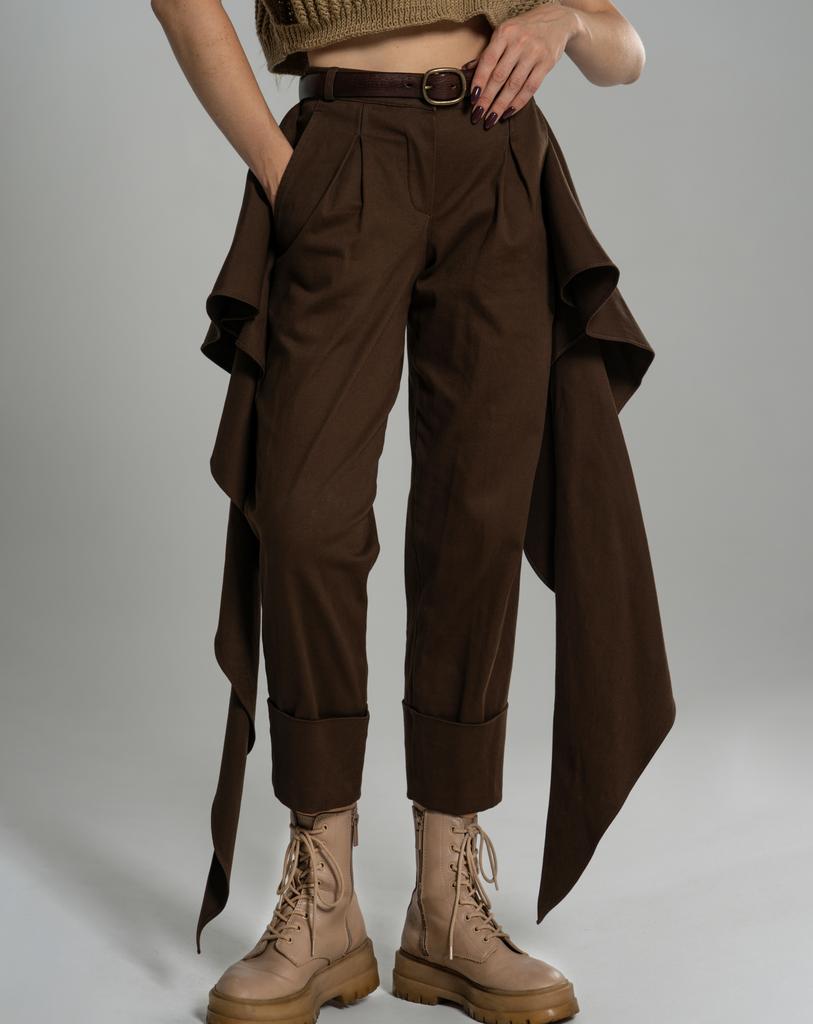 Брюки-бананы Wings (коричневый)