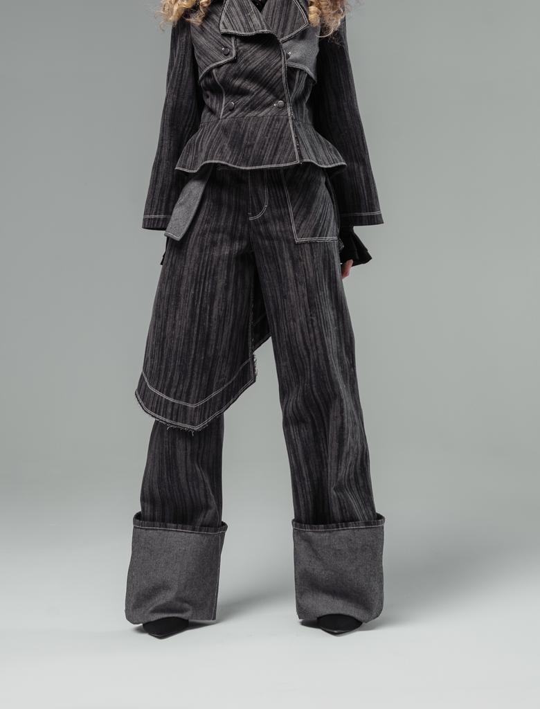 Джинсы Килт (серый)