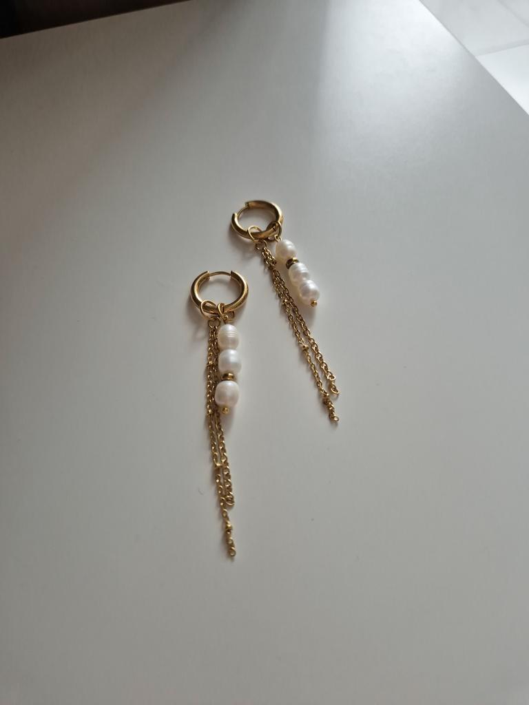 Серьги с жемчугом Bliss