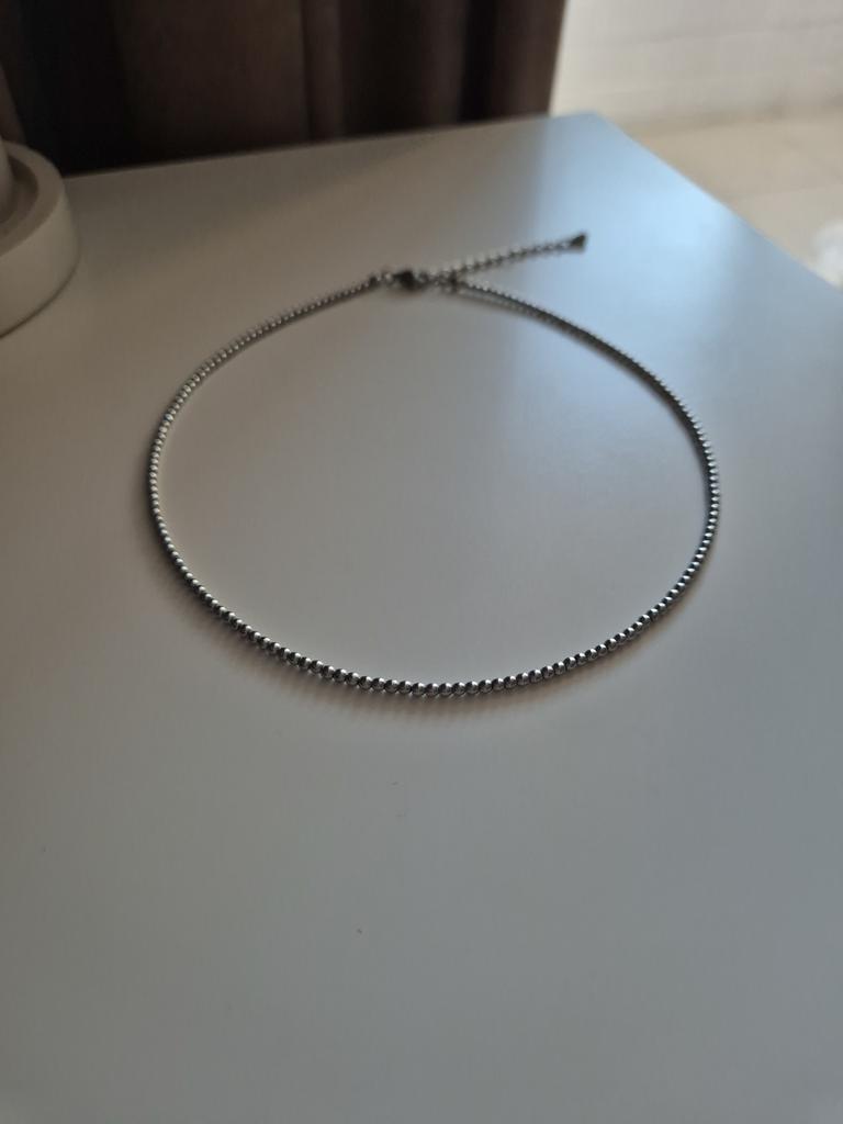 Чокер Hematite #1 Base silver