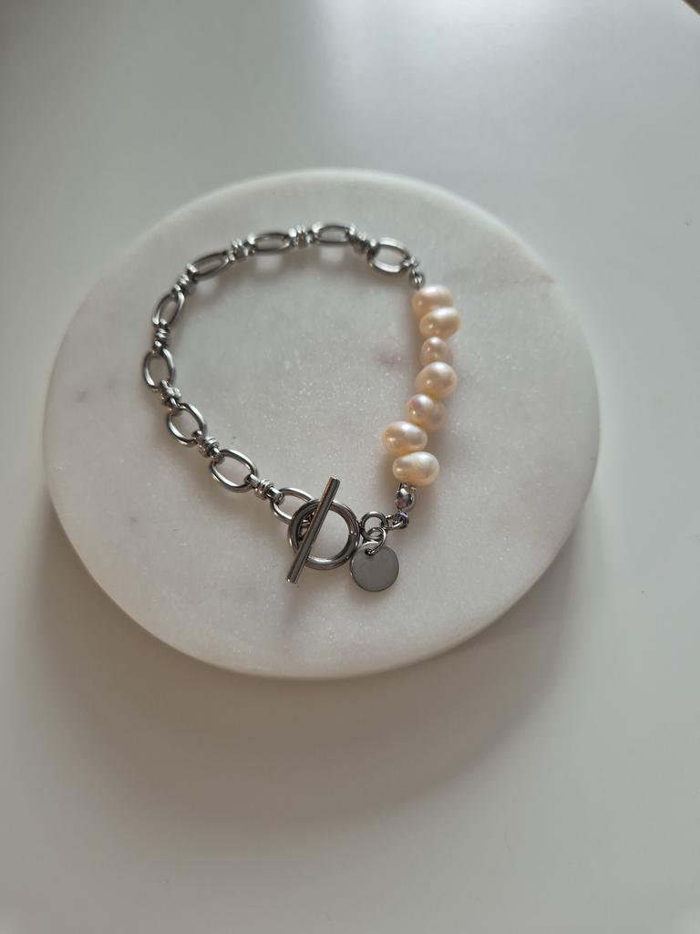 Браслет с натуральным жемчугом Rosa