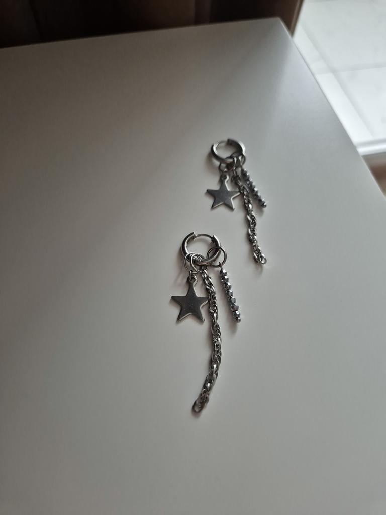 Серьги со съёмными подвесками Shine mix #82