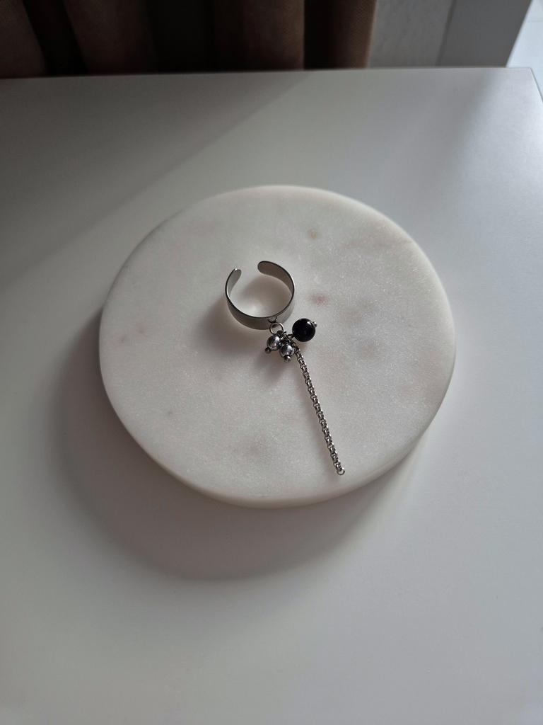 Кольцо Black moon