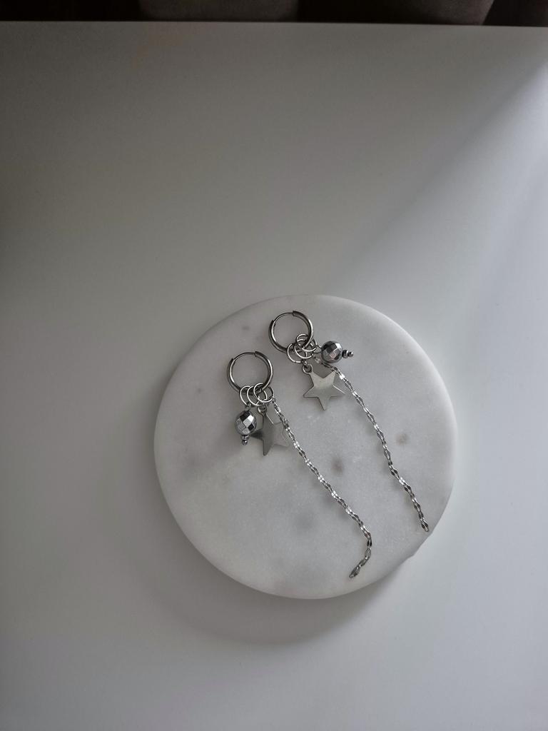 Серьги со съемными подвесками Disco