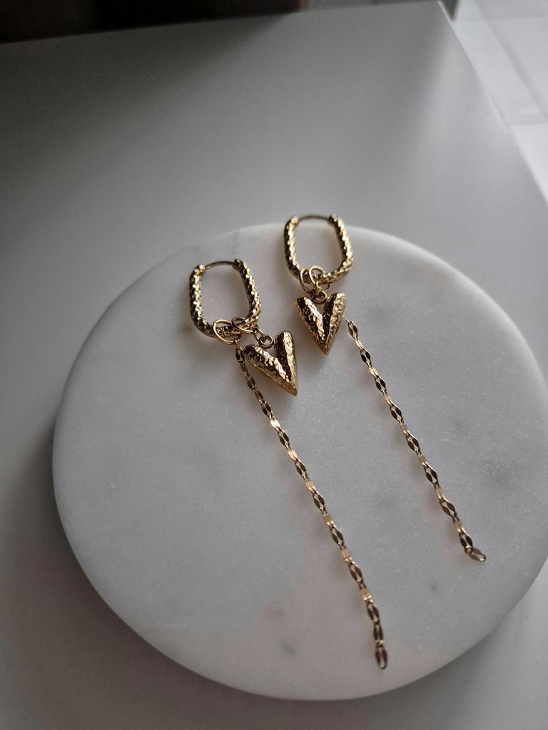 Серьги со съёмными подвесками mix #87