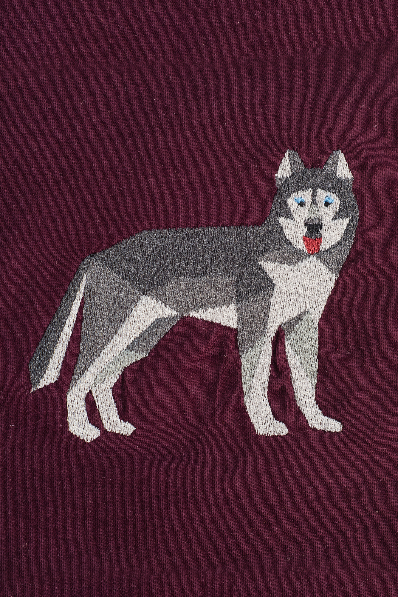 Husky maroon T-shirt