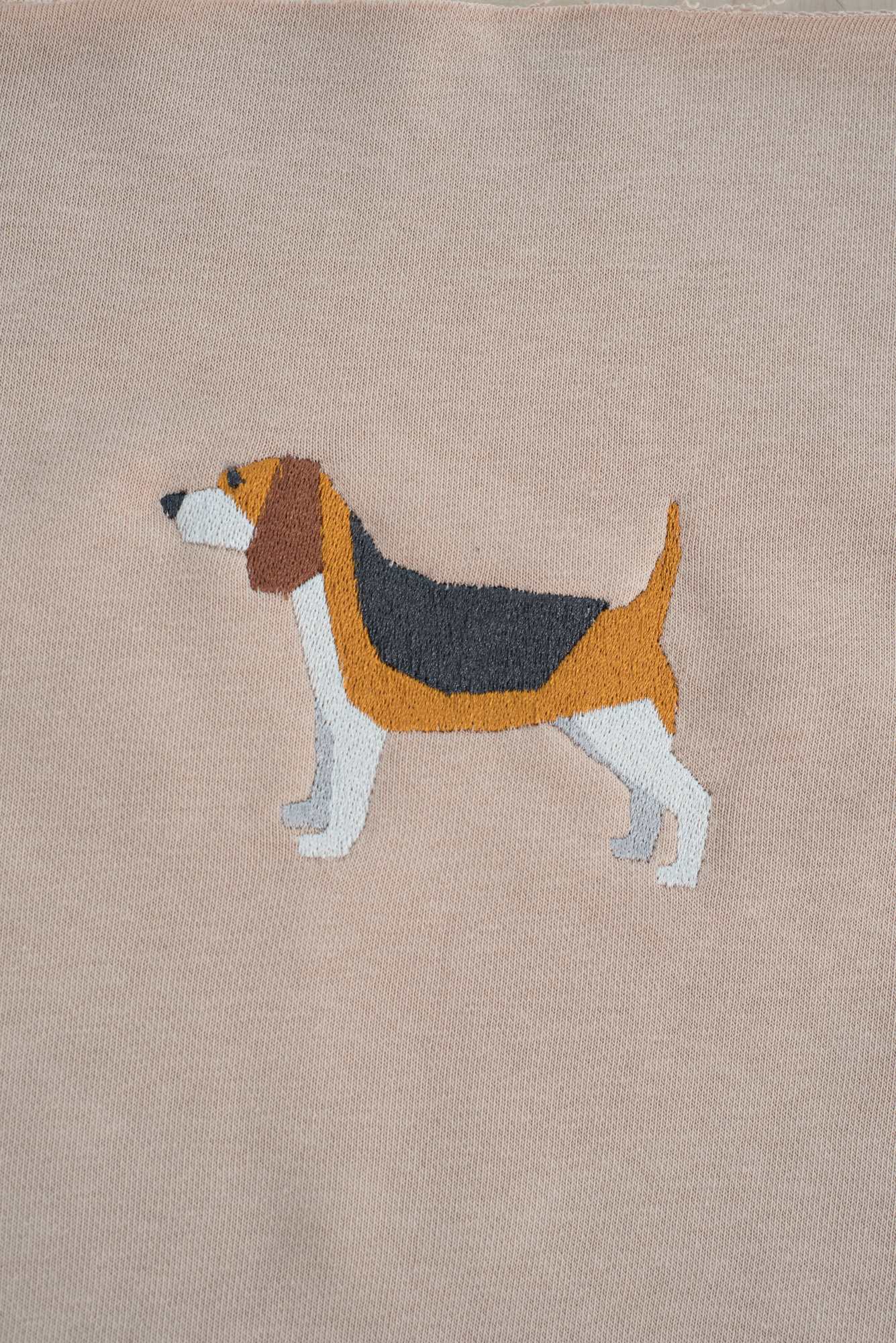 Beagle beige hoodie