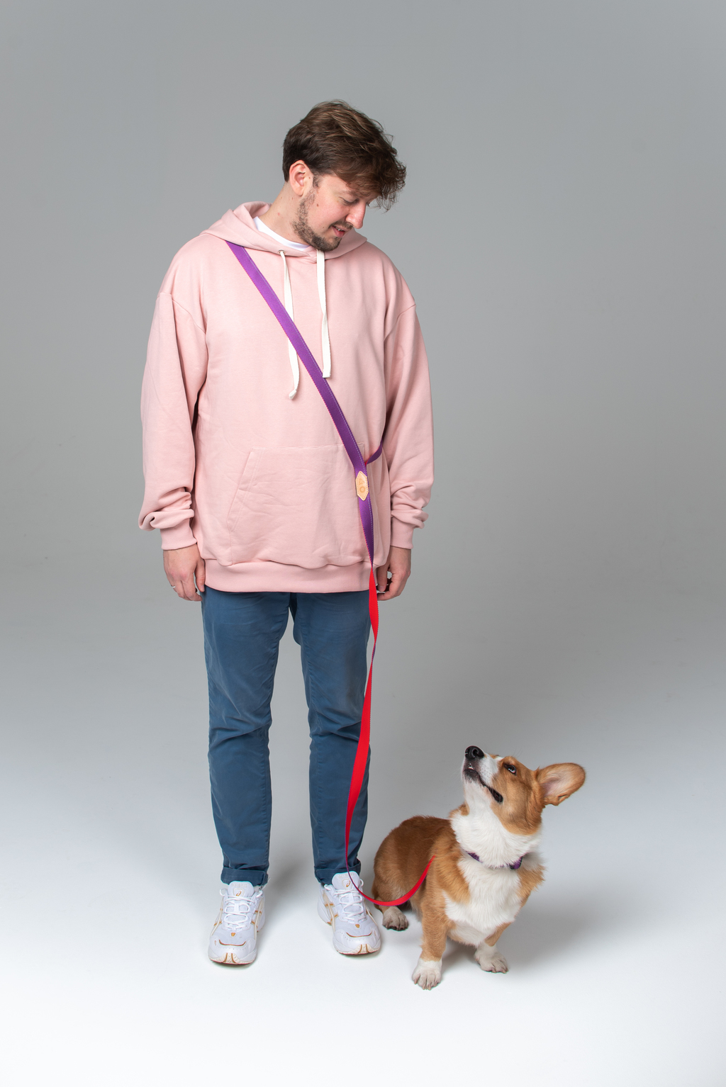 Akita/Shiba Inu rose hoodie