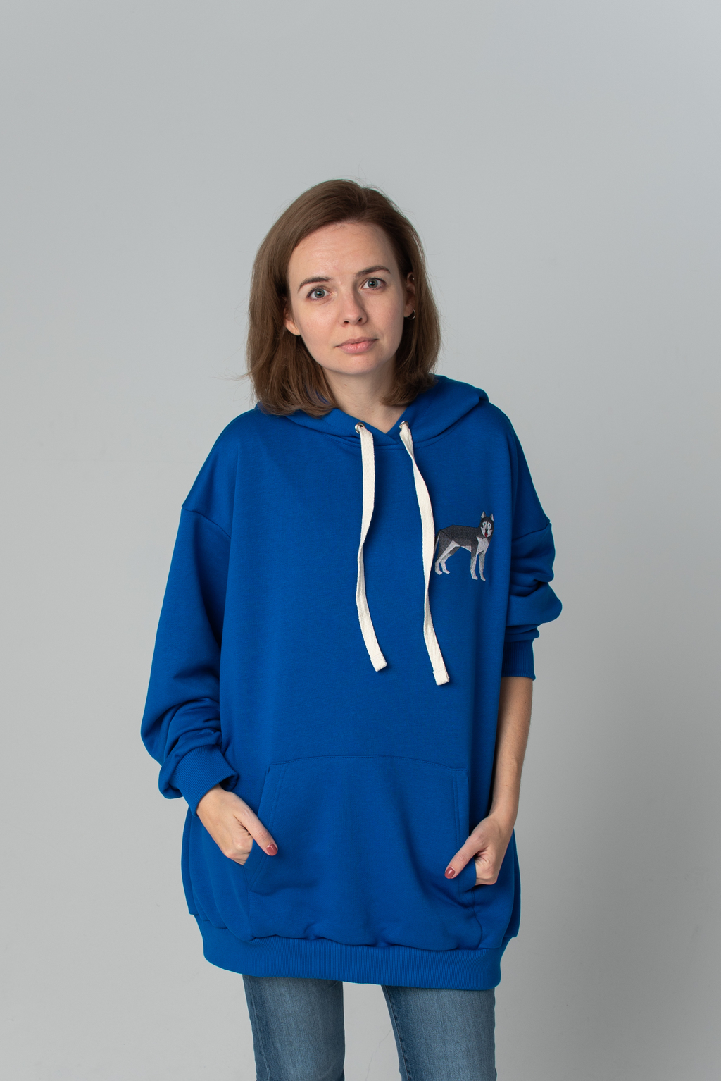 Husky ultramarine hoodie
