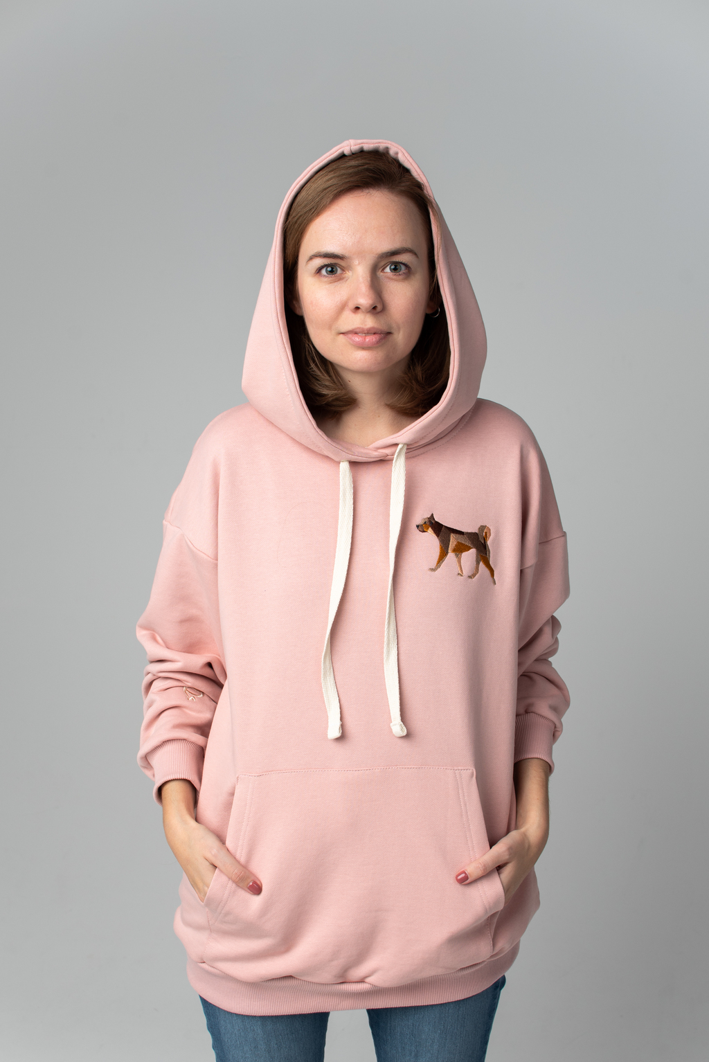 Pooch rose hoodie