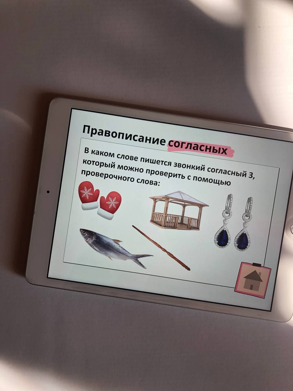 Интерактивная игра "Знатоки орфографии"