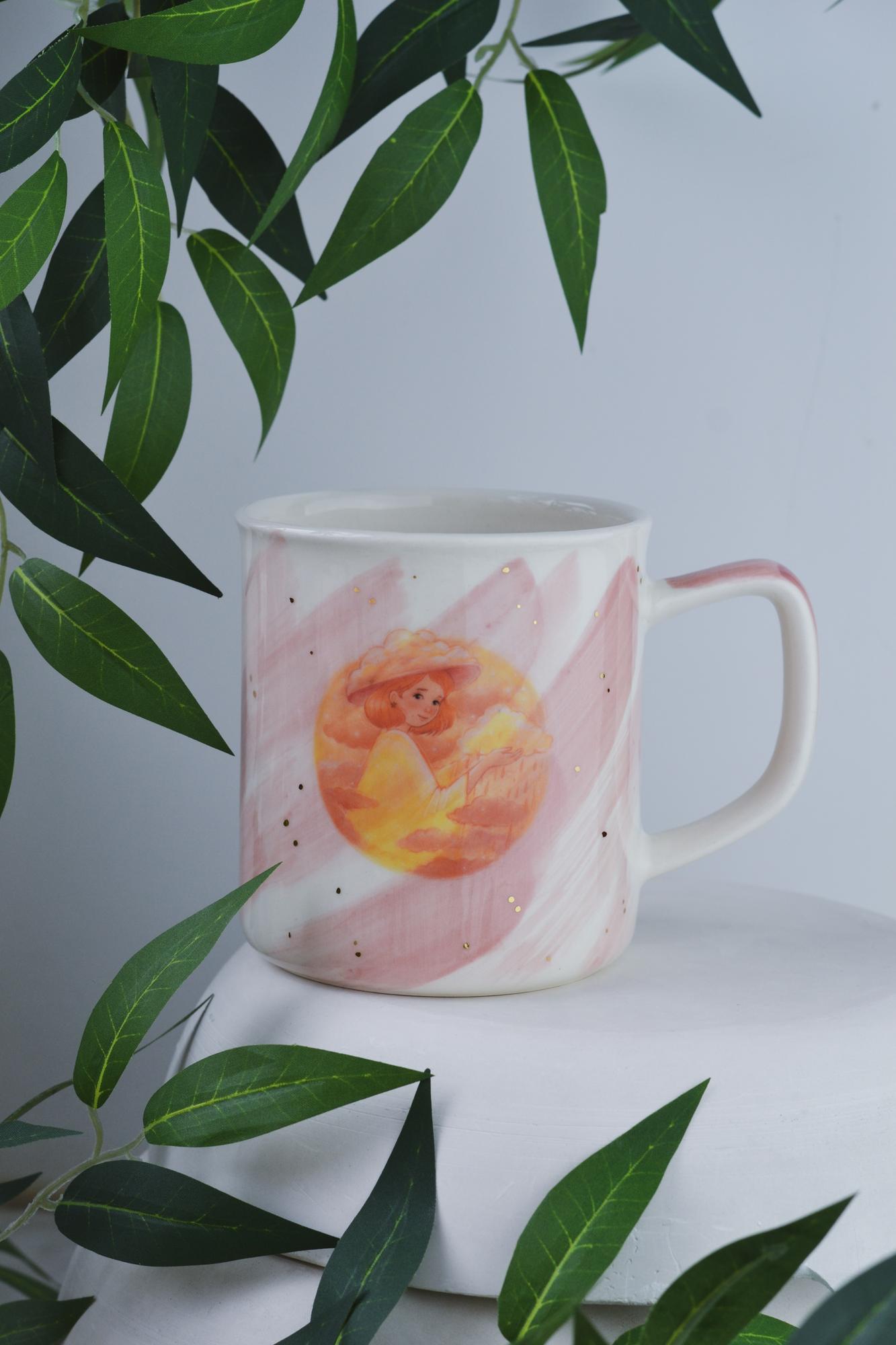 Кружка с авторской иллюстрацией