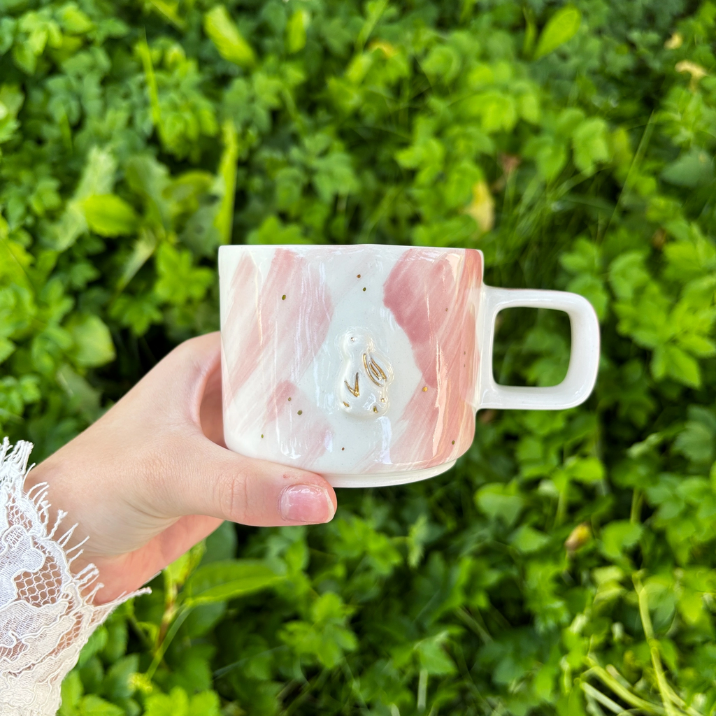 Кружка с зайкой