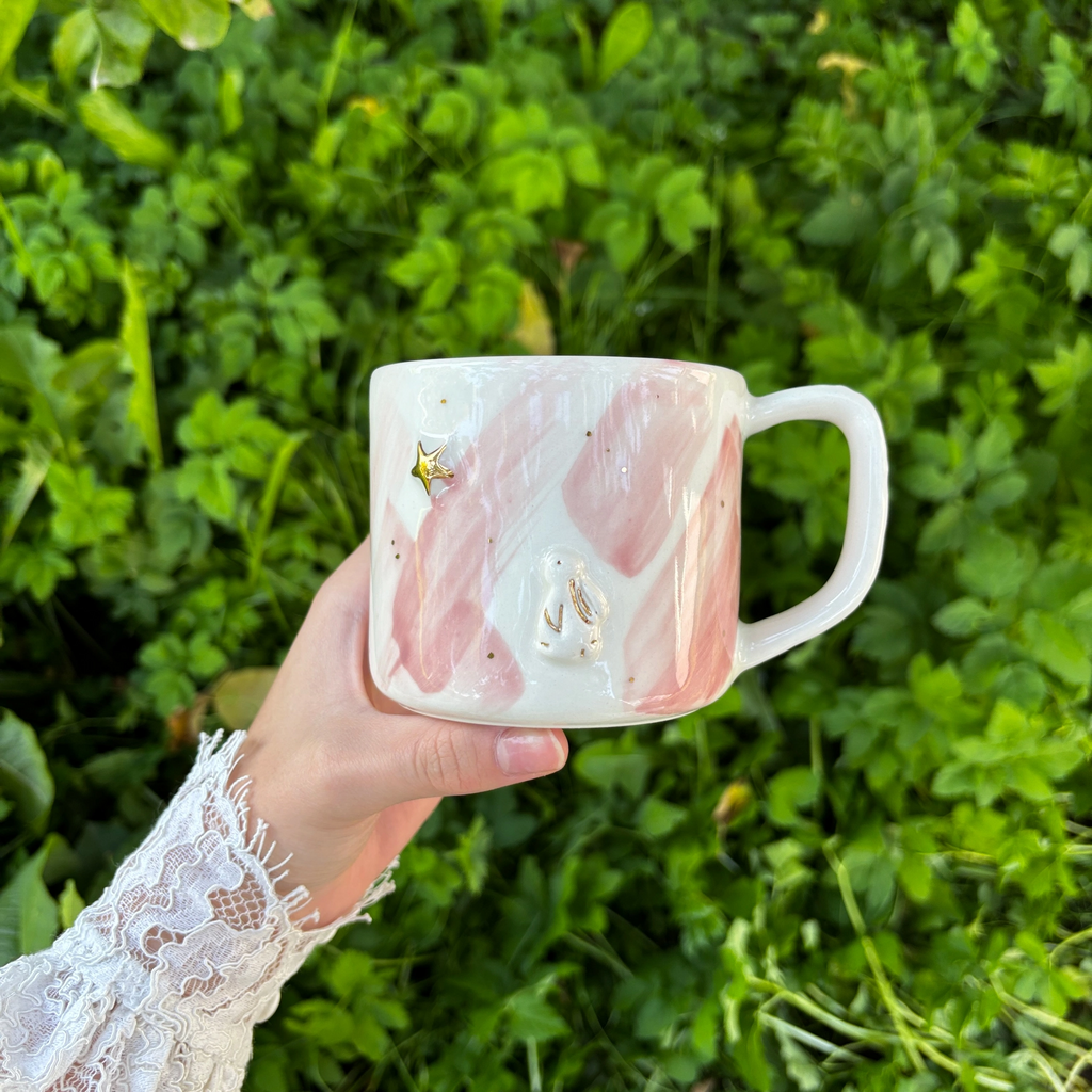 Кружка с зайкой