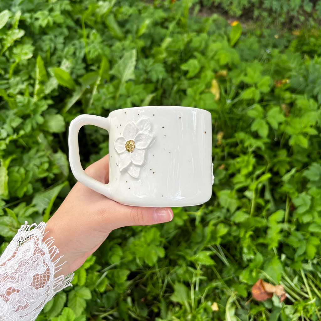 Кружка с цветами