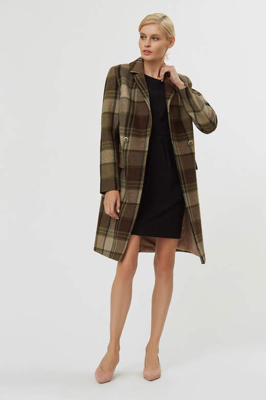Пальто Petite Green Plaid