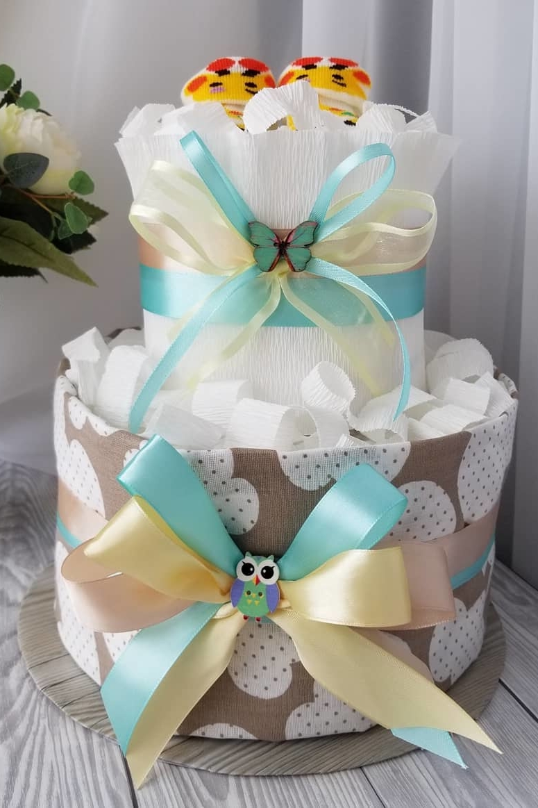 Торт из подгузников "Летний"