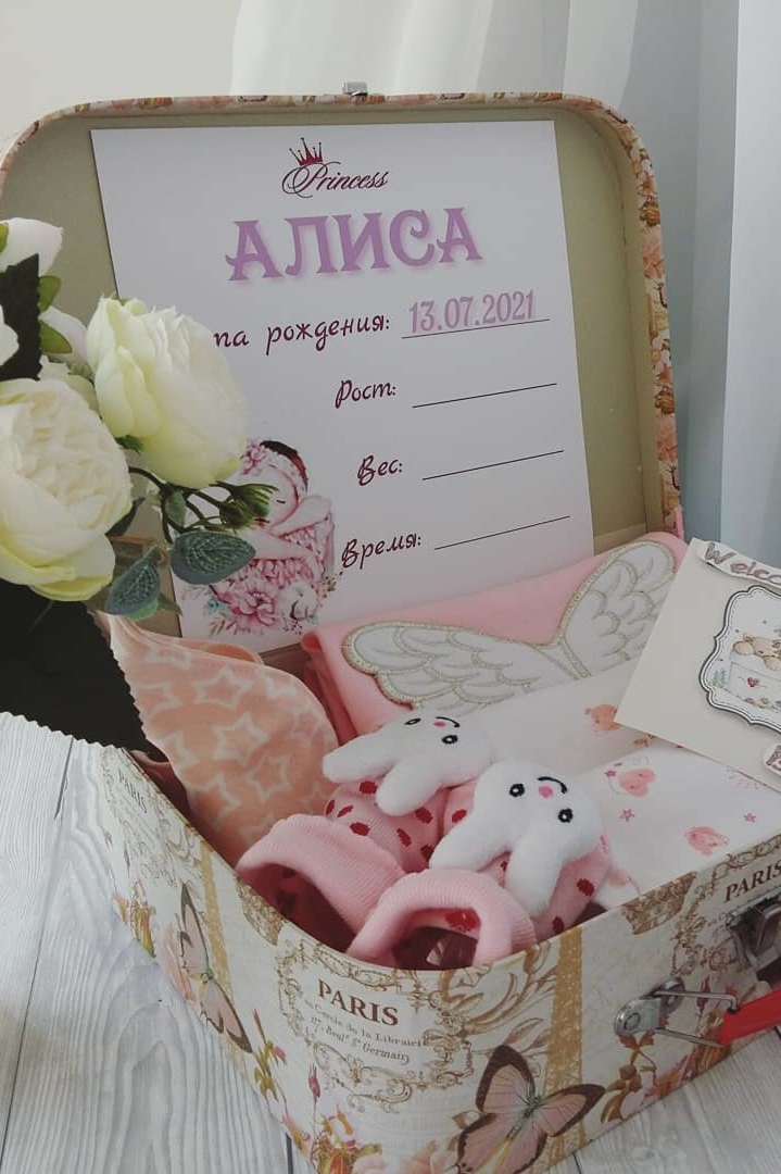Бэби-бокс для девочки "Алиса"