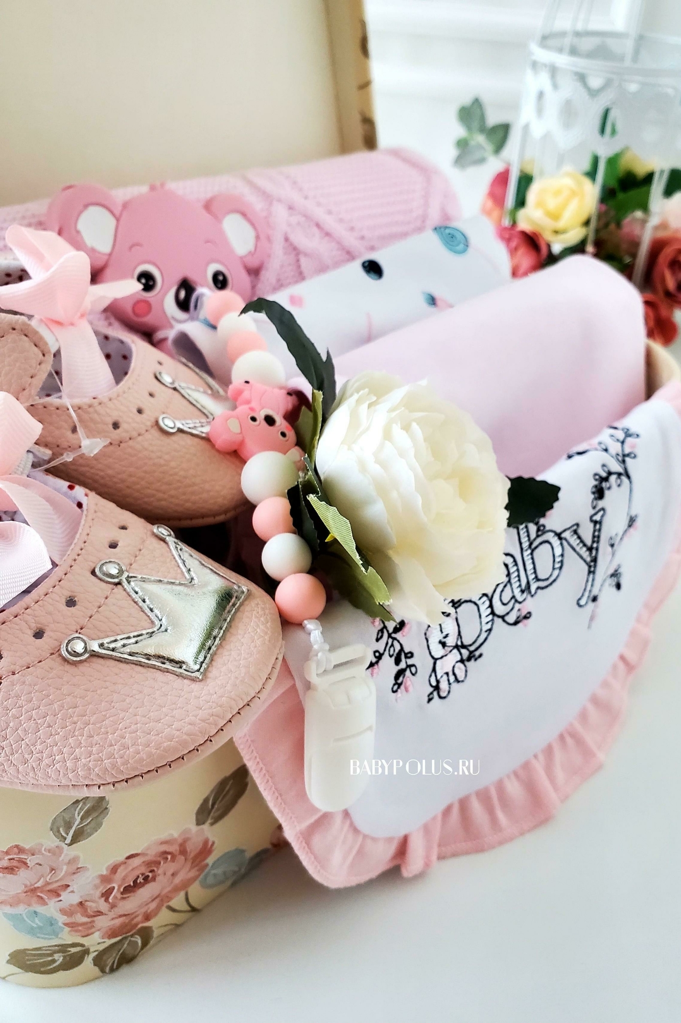 Бэби-бокс на рождение девочки "Карамелька"