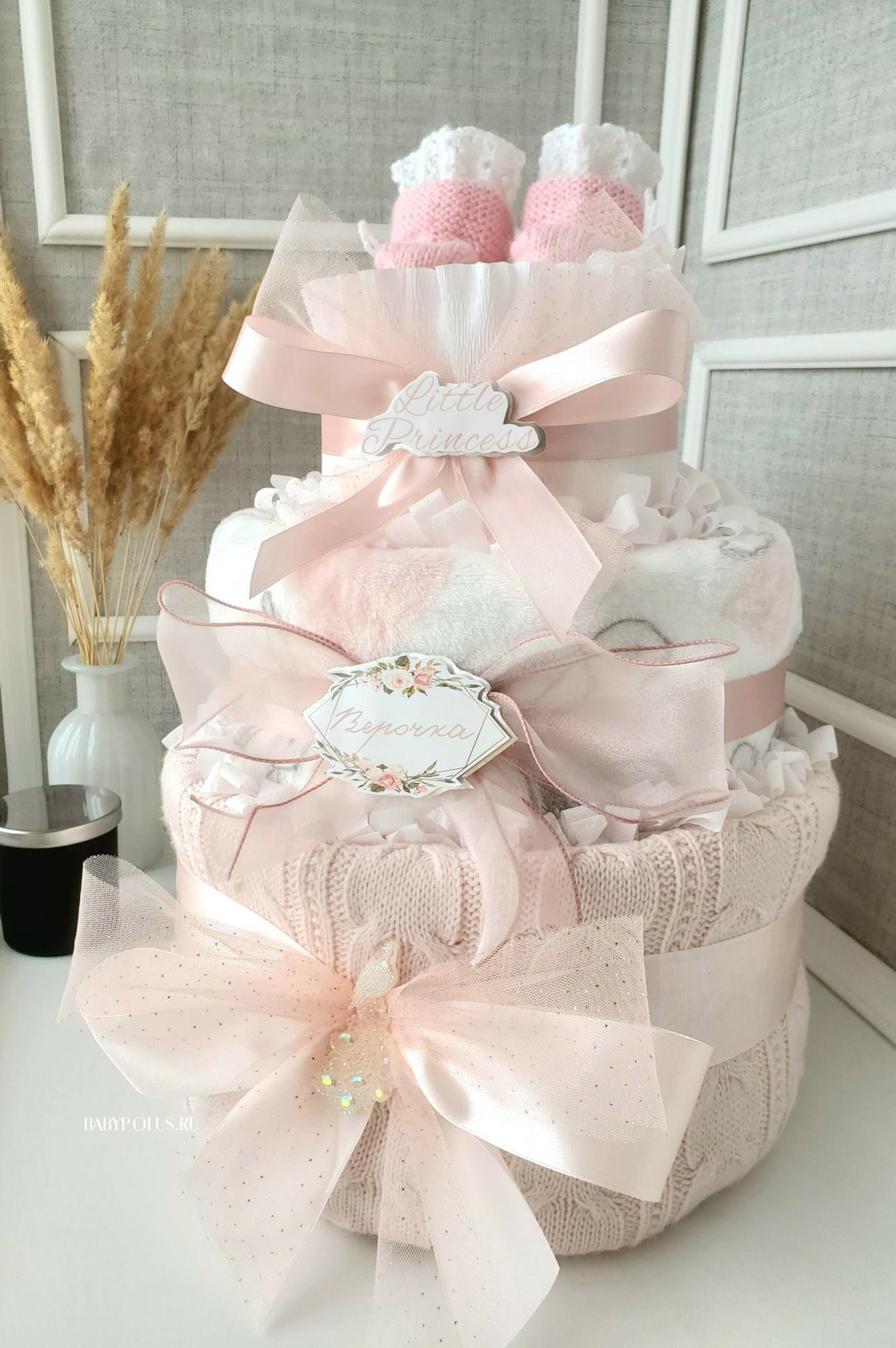 Торт из подгузников "Верочка"