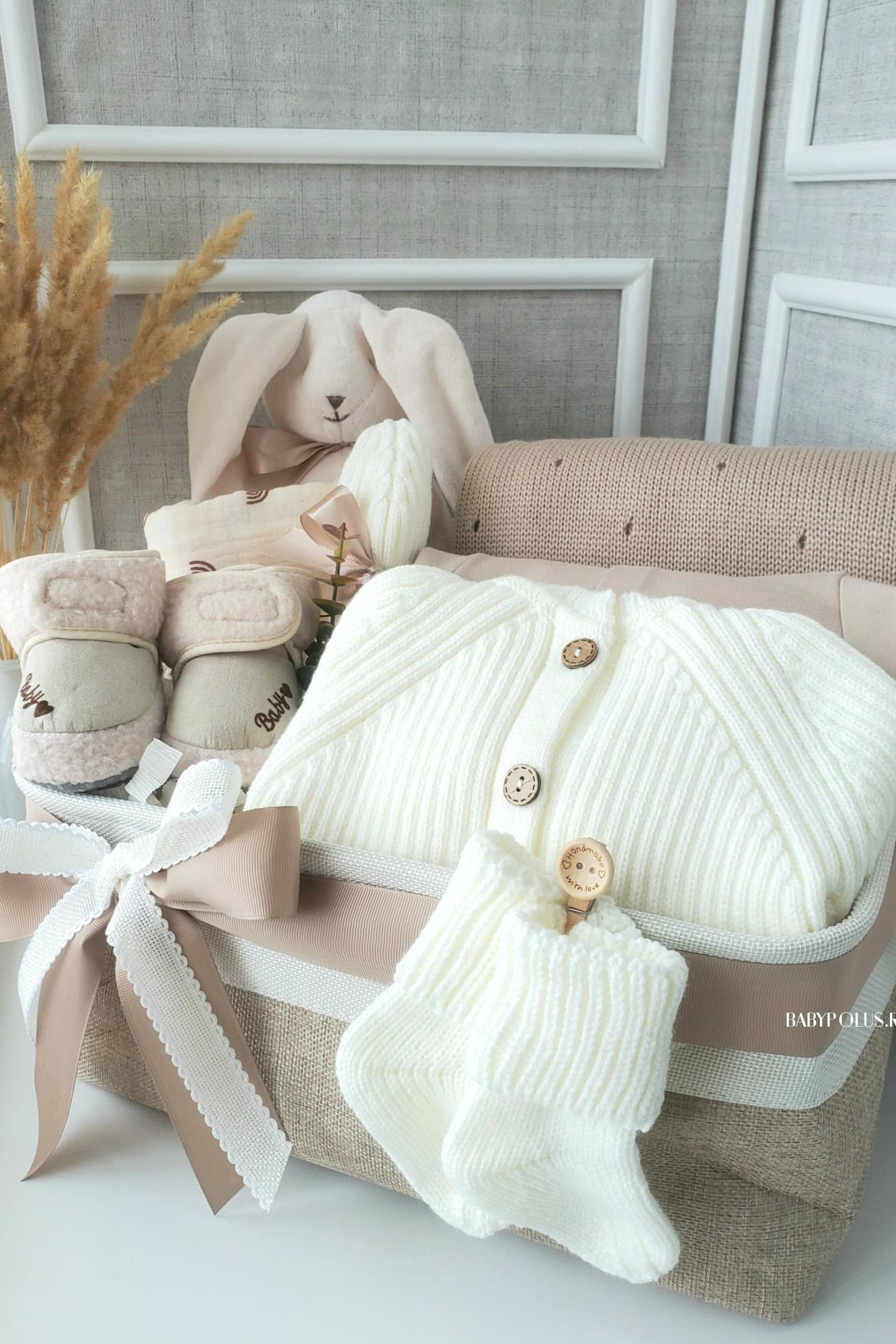 Корзинка  универсальная для малыша, подарок новорожденному