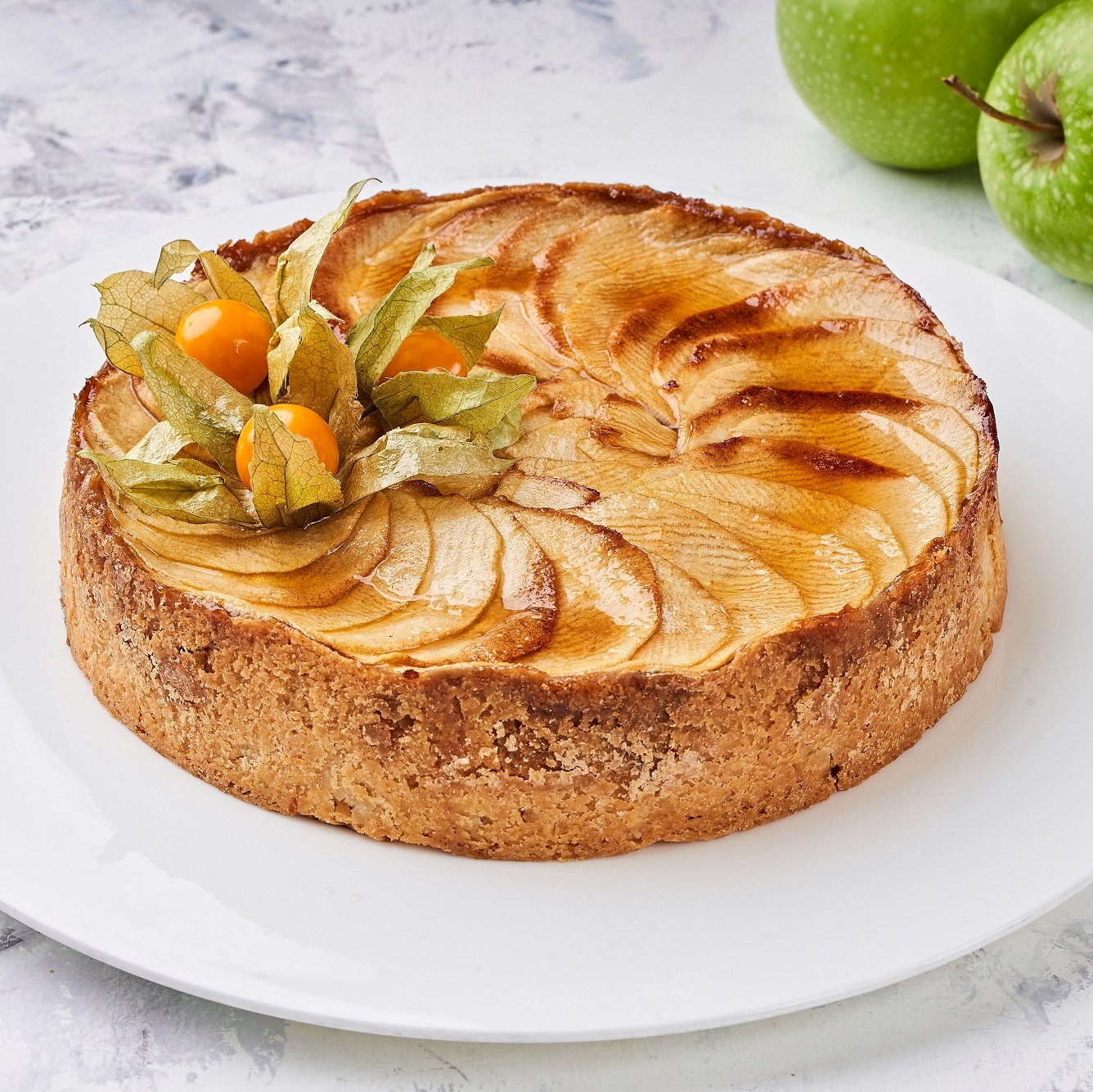 Пирог с яблоками 1кг