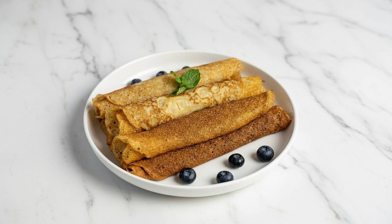 Блины в ассортименте (гречневые,кукурузные , рисовые) 3 шт