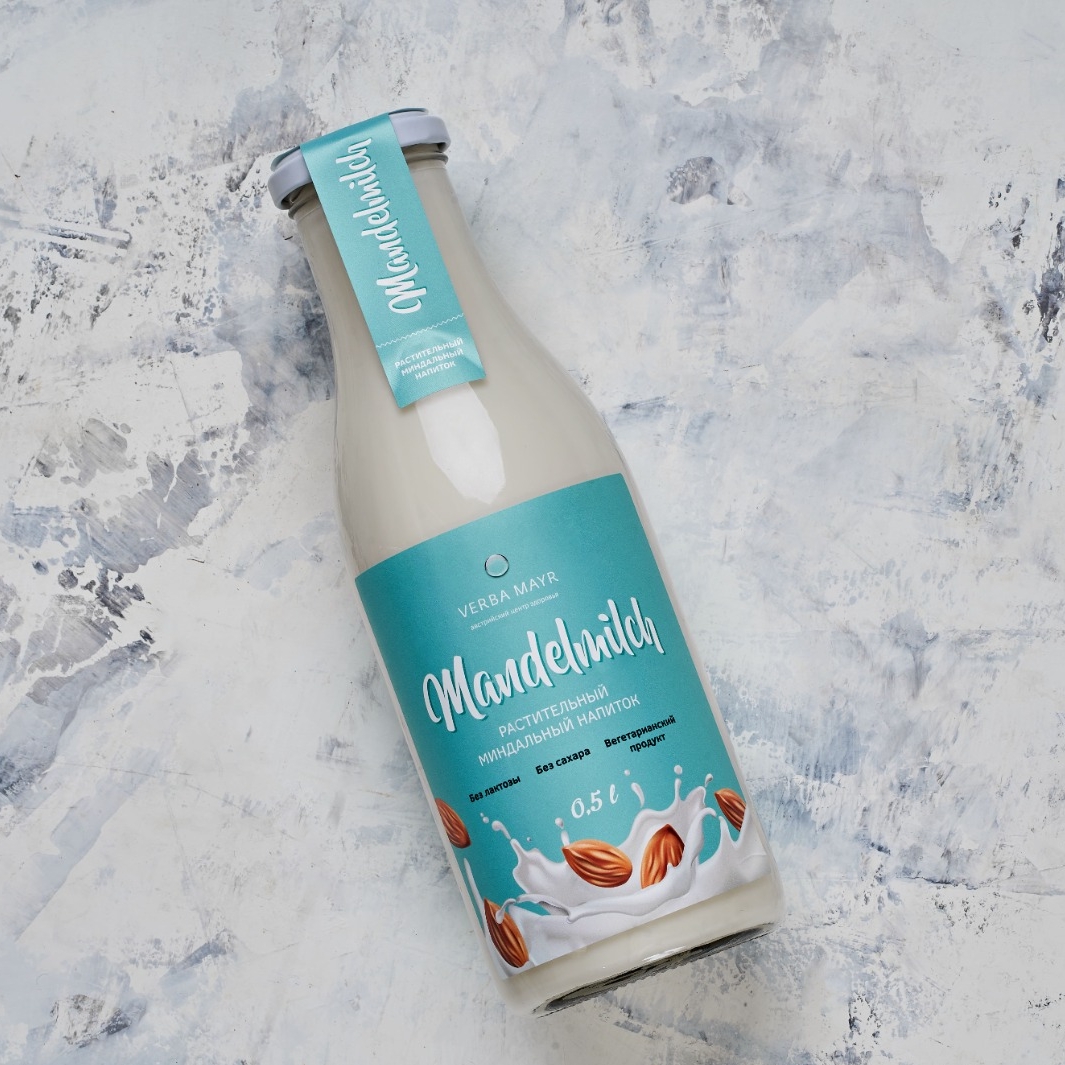 Растительный миндальный напиток Верба 500мл