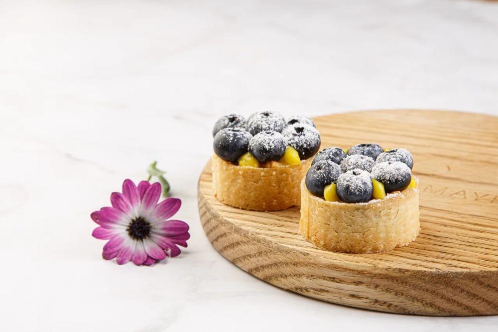 Набор тарталеток с голубикой 4шт.