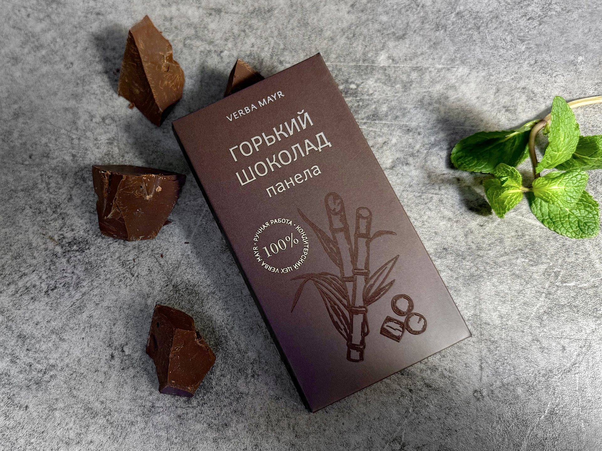 Шоколад горький панелла