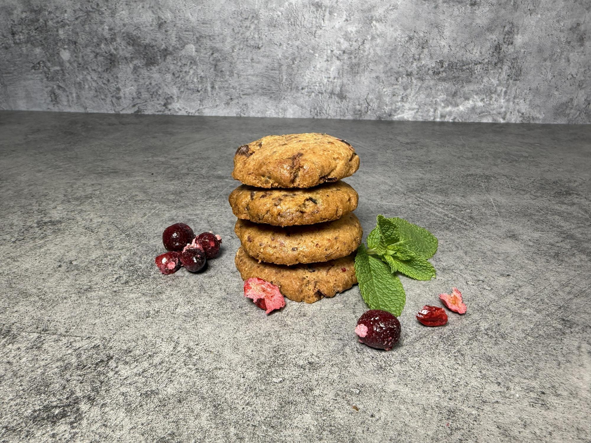 Кукис крамбл с клюквой