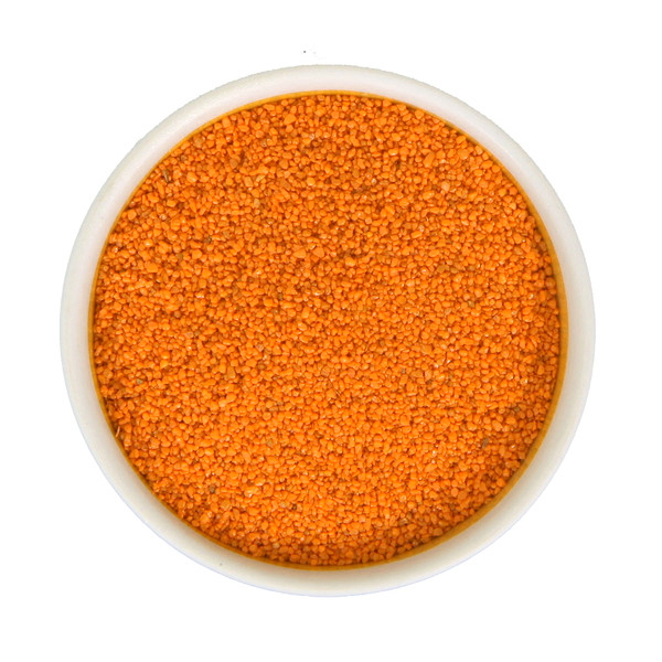 Оранжевый песок для флорариумов от ленсфилл