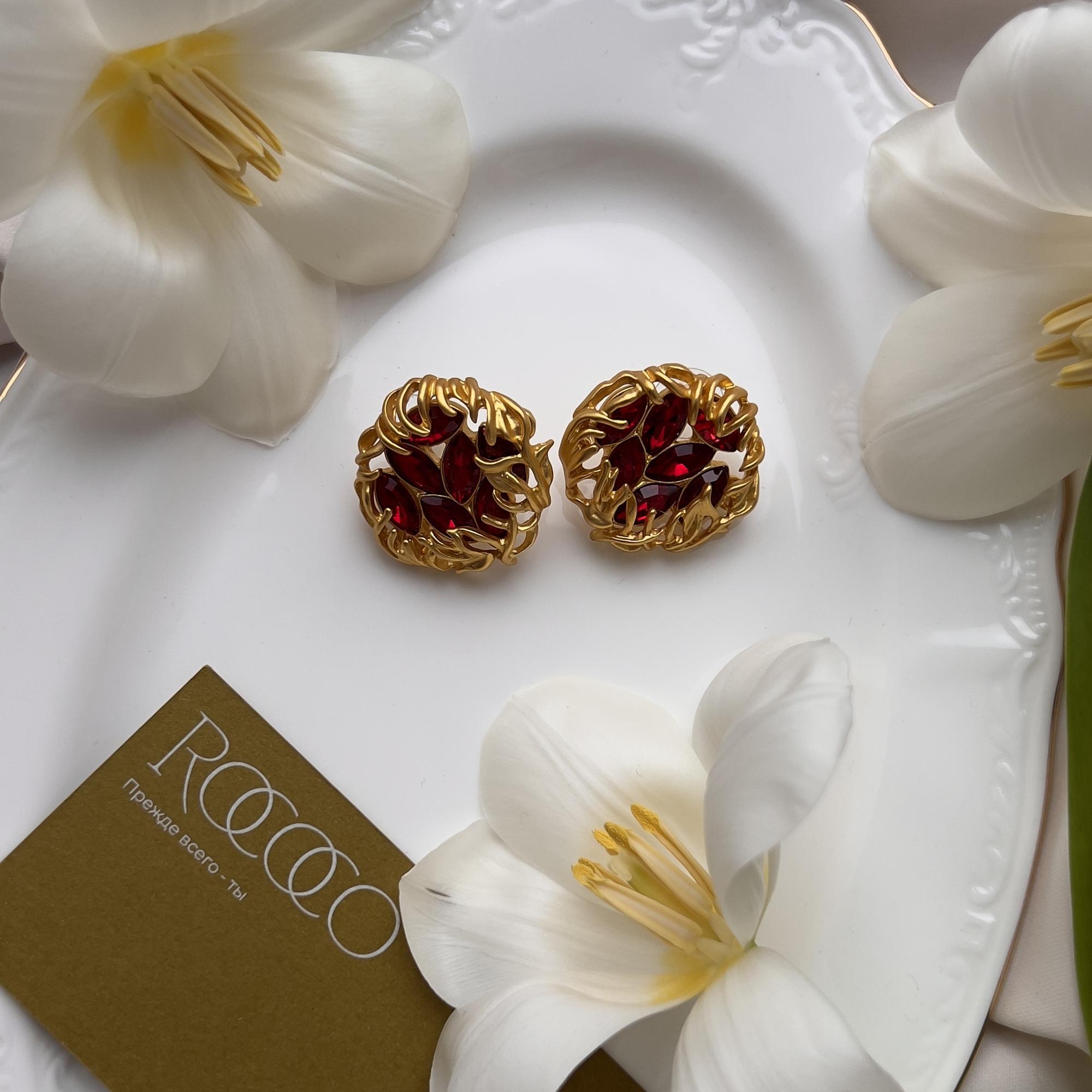 Серьги "GRANAT"
