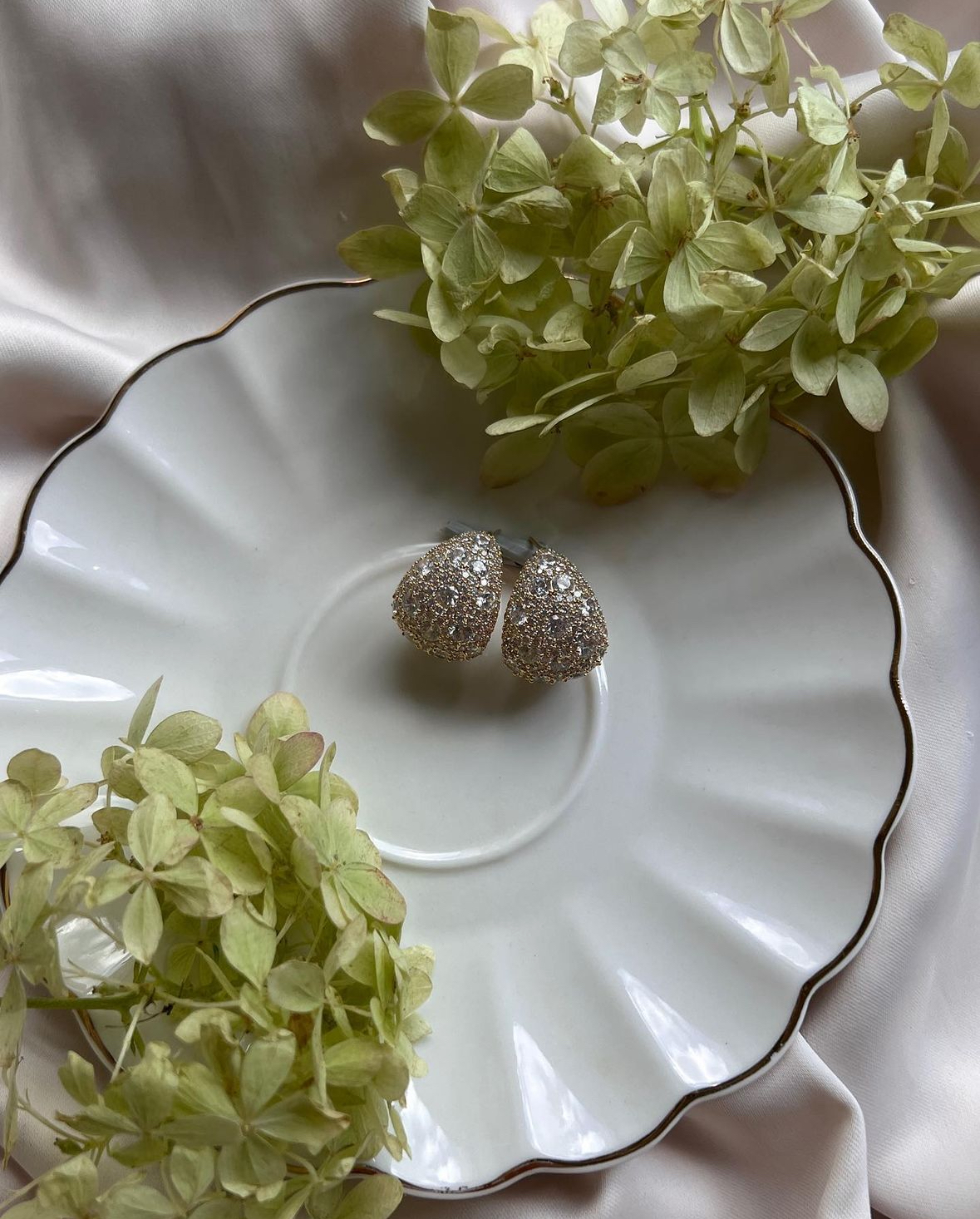 Серьги "SPARKLE GOLD"