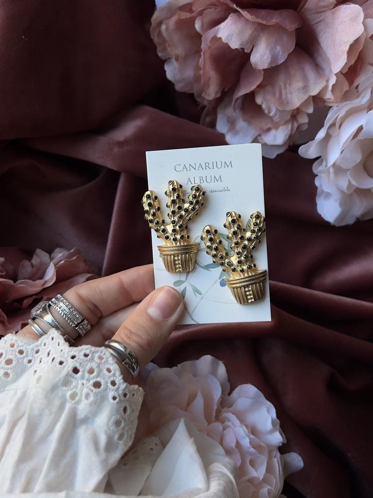 Серьги "CACTUS"