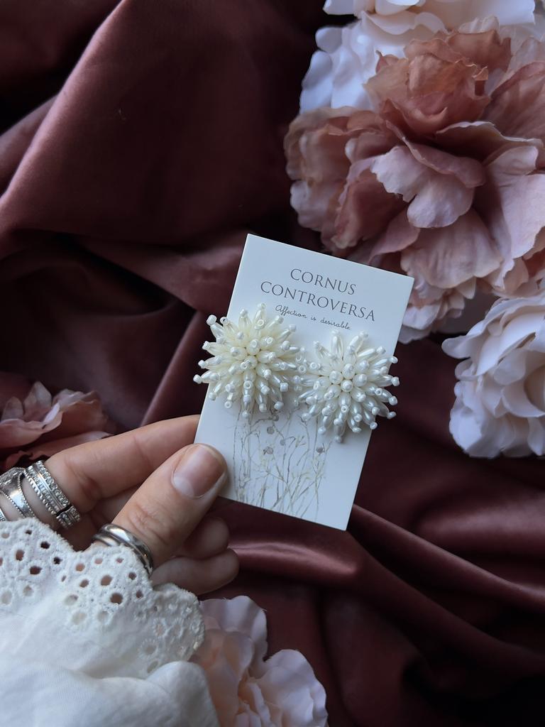 Серьги "PUDRA"