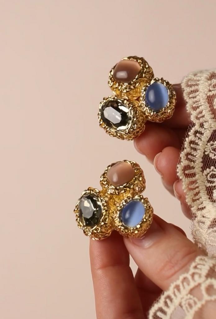 Серьги "VIOLET LOVE"