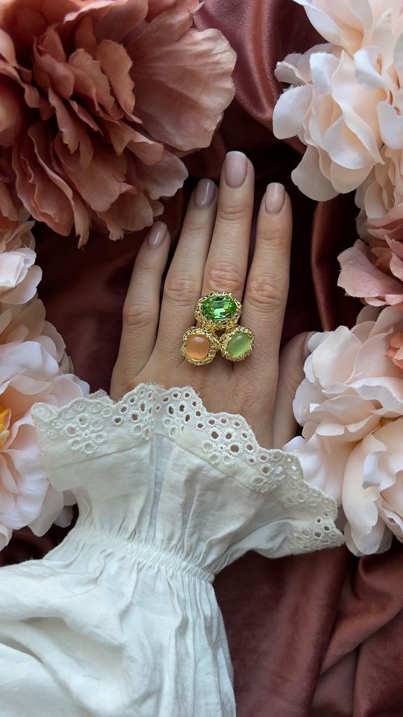 Кольцо "GREEN LOVE"