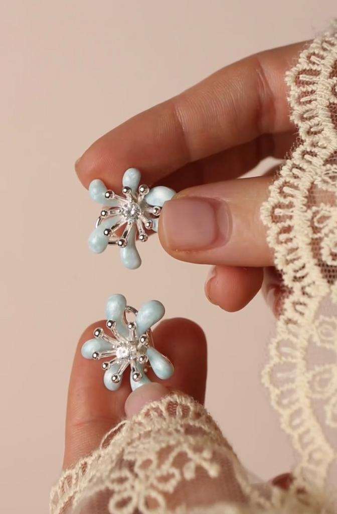 Серьги "CARMELITA" blue