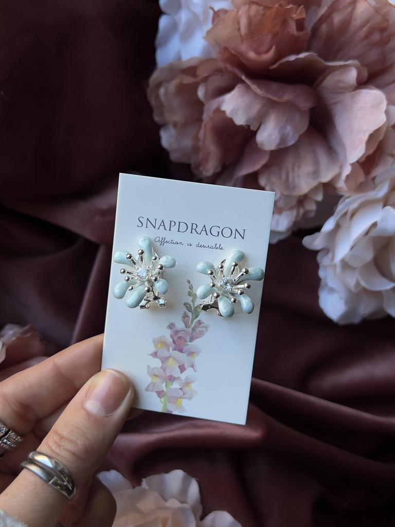 Серьги "CARMELITA" blue