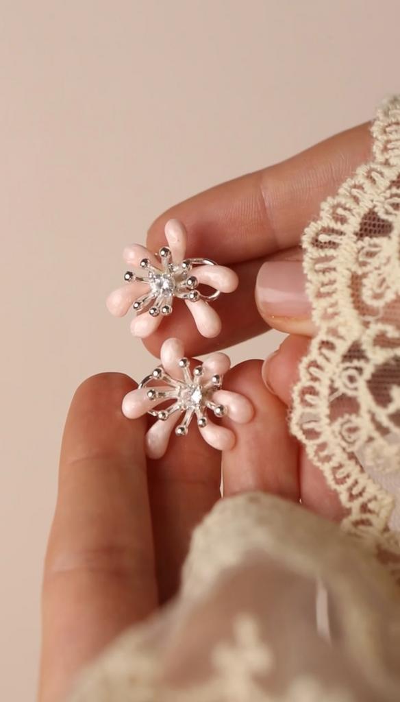 Серьги "CARMELITA" pink