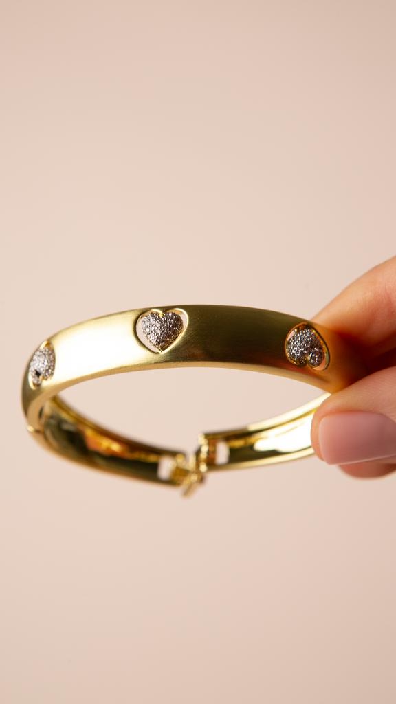 Браслет "diamond heart"