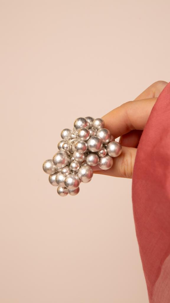 Серьги "CHAMPAGNE" silver