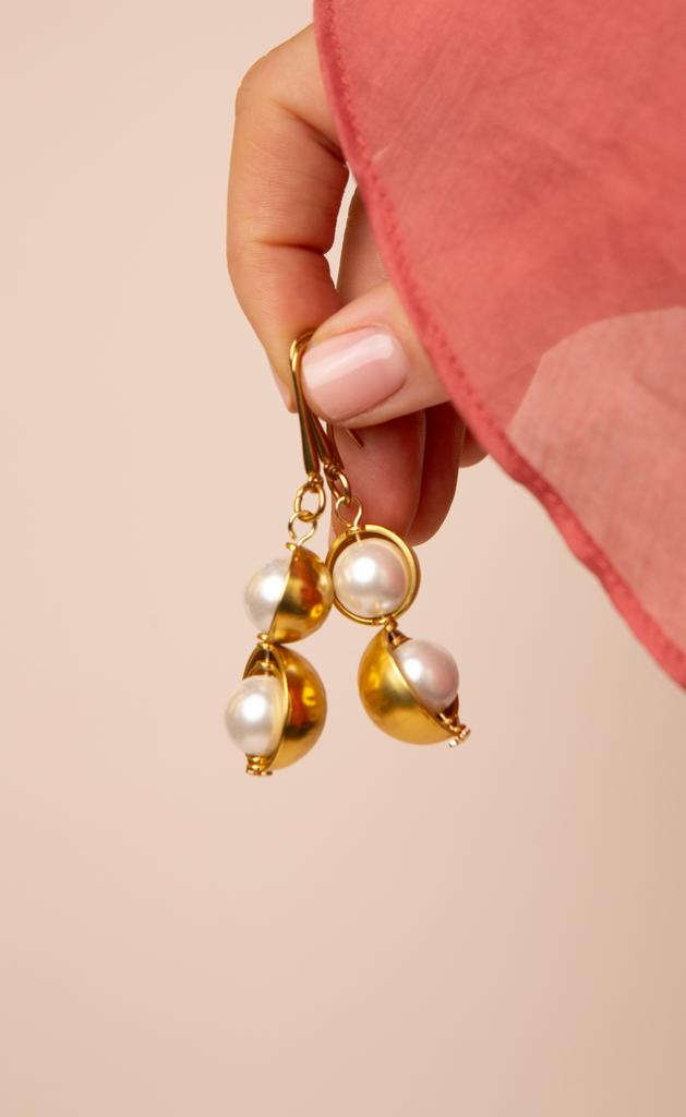 Серьги "GOROSHEK"